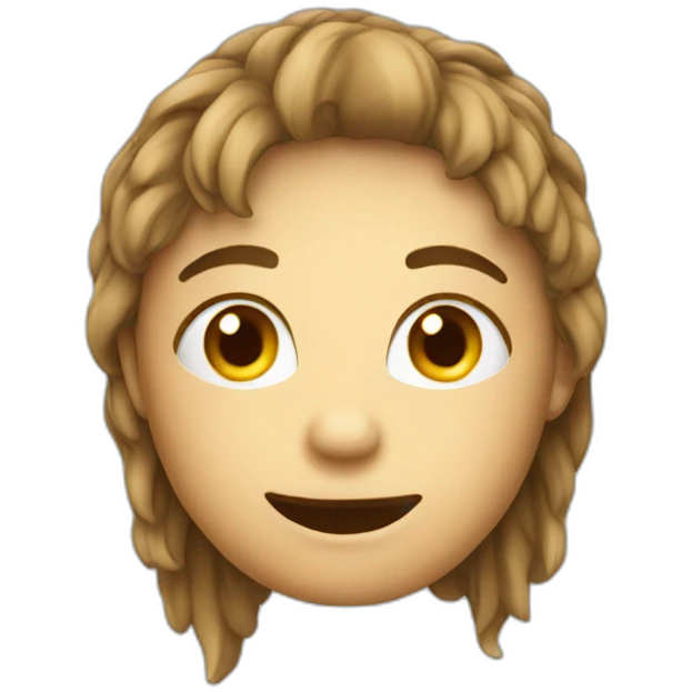Chat sur  table emoji