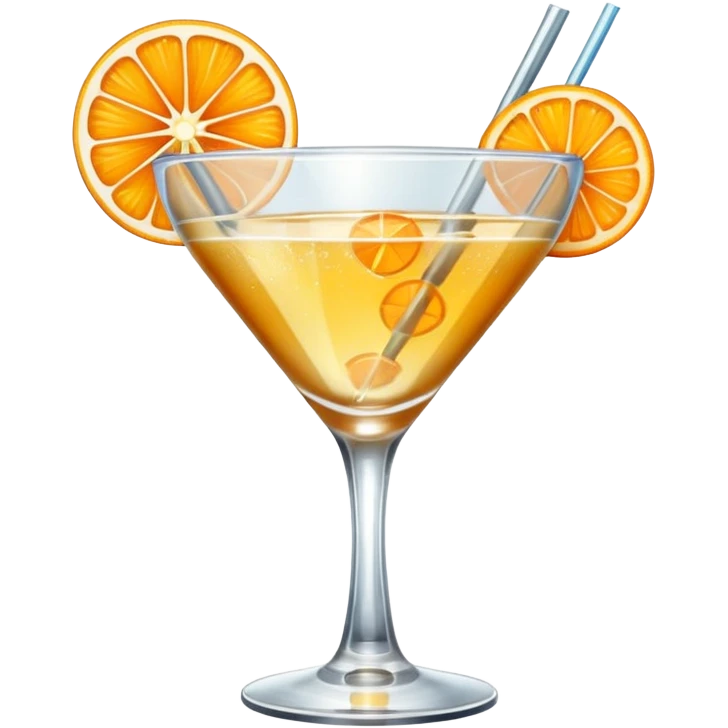 golden cocktail emoji