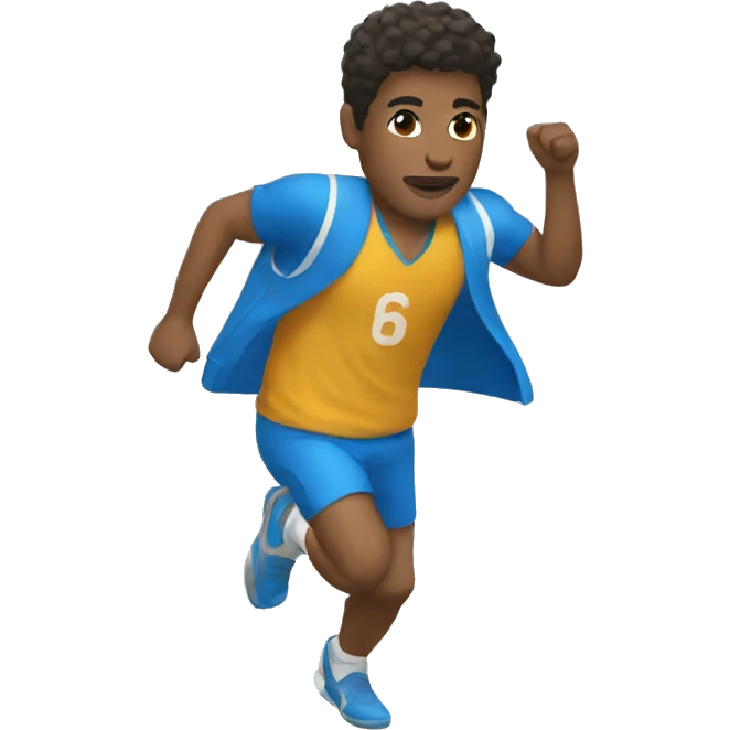 UN DEPORTISTA GRACIOSO emoji