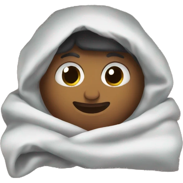 cozy blanket emoji