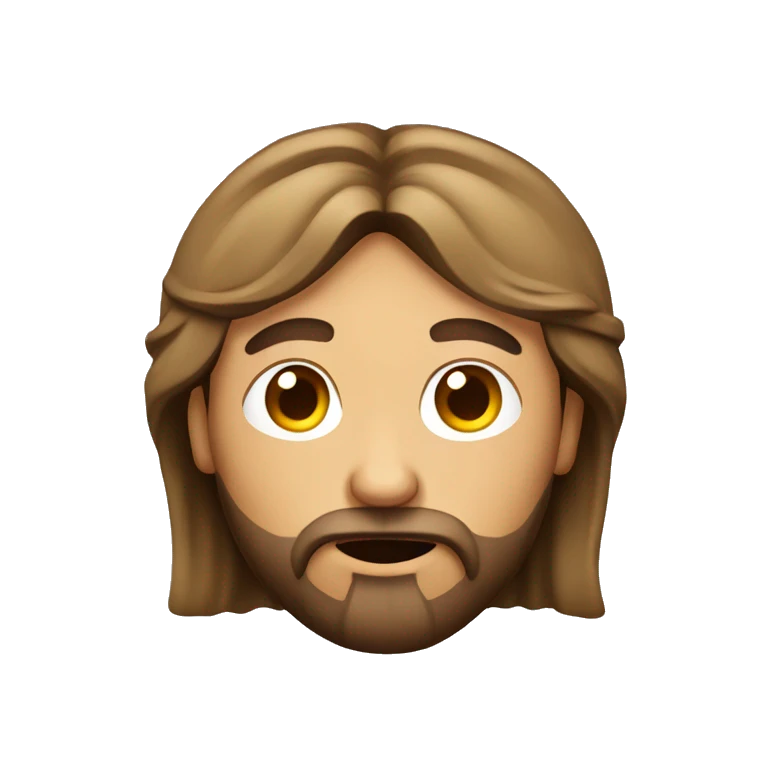 Jesus on cross emoji