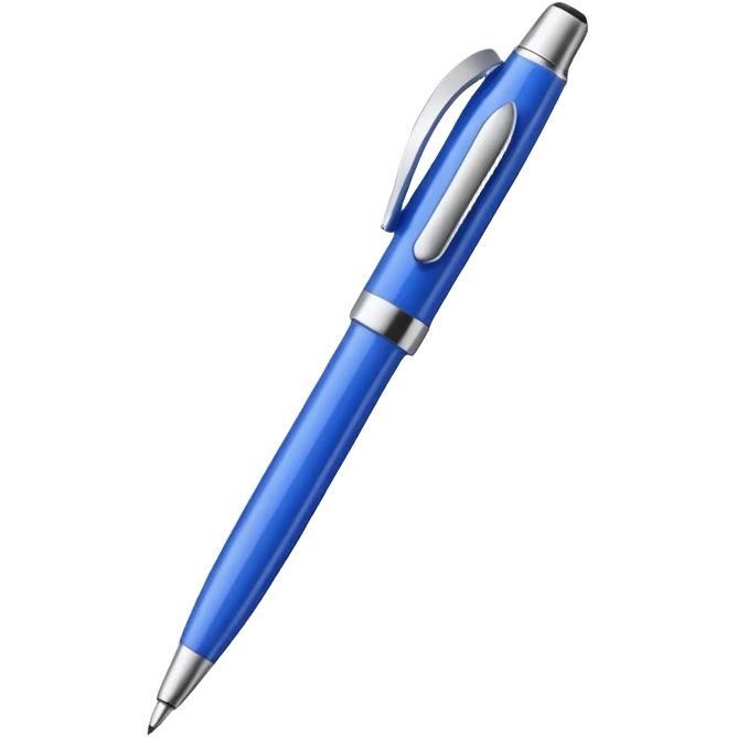Ballpoint pen with click top

 emoji