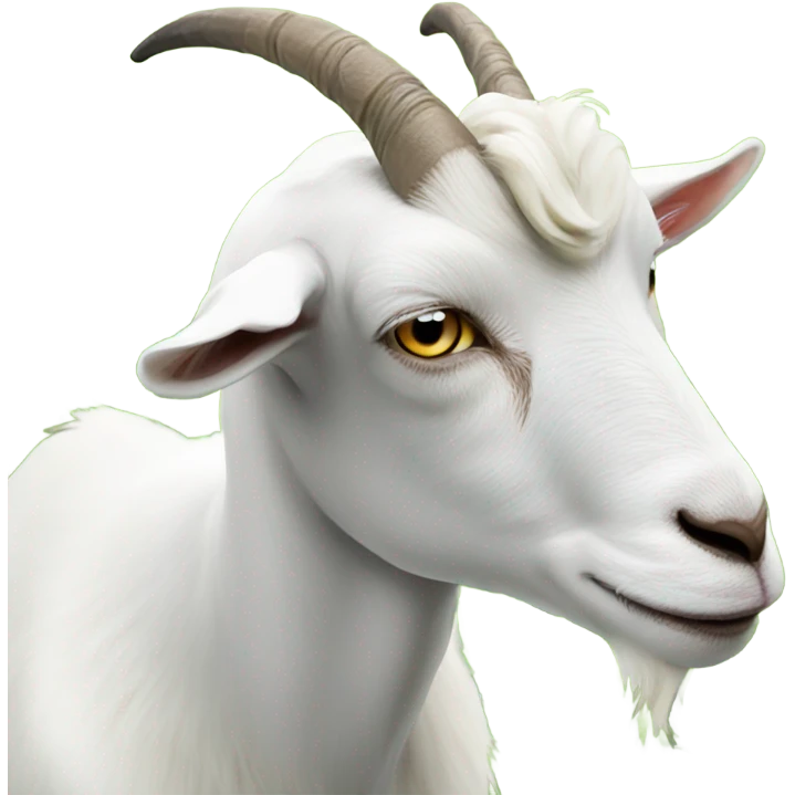 goat eating grass emoji