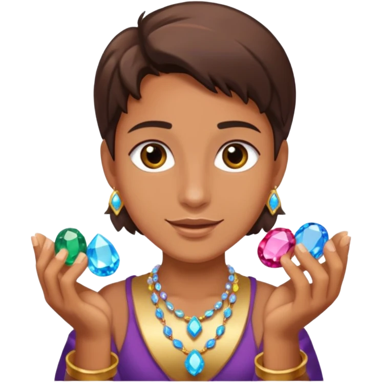 Gem seller emoji