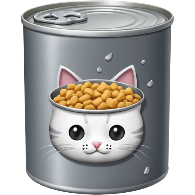 canned cat food emoji