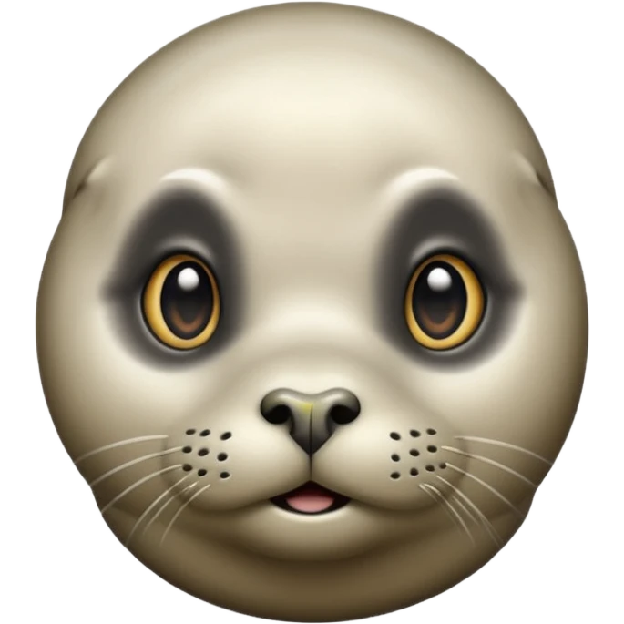 Surprised seal emoji