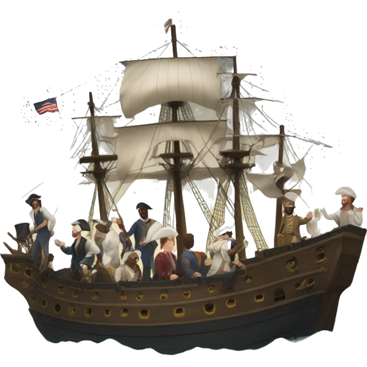 boston tea party emoji