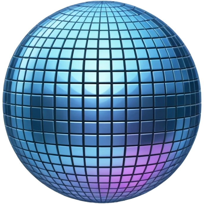 disco ball moon emoji