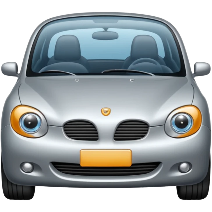An passenger auto emoji