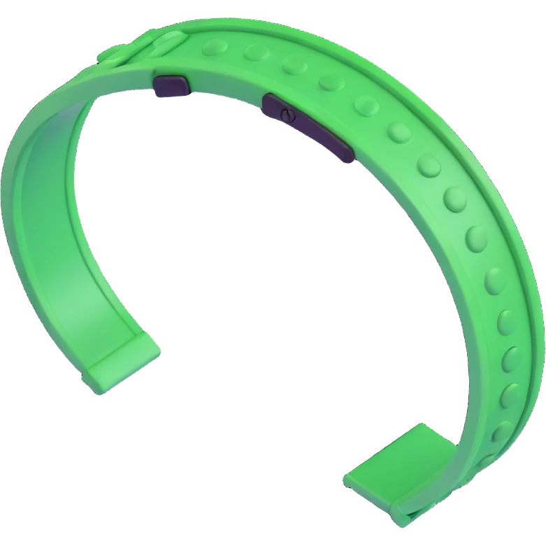 green bracelet emoji