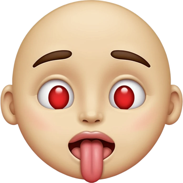 heart eyes tongue sticking out emoji