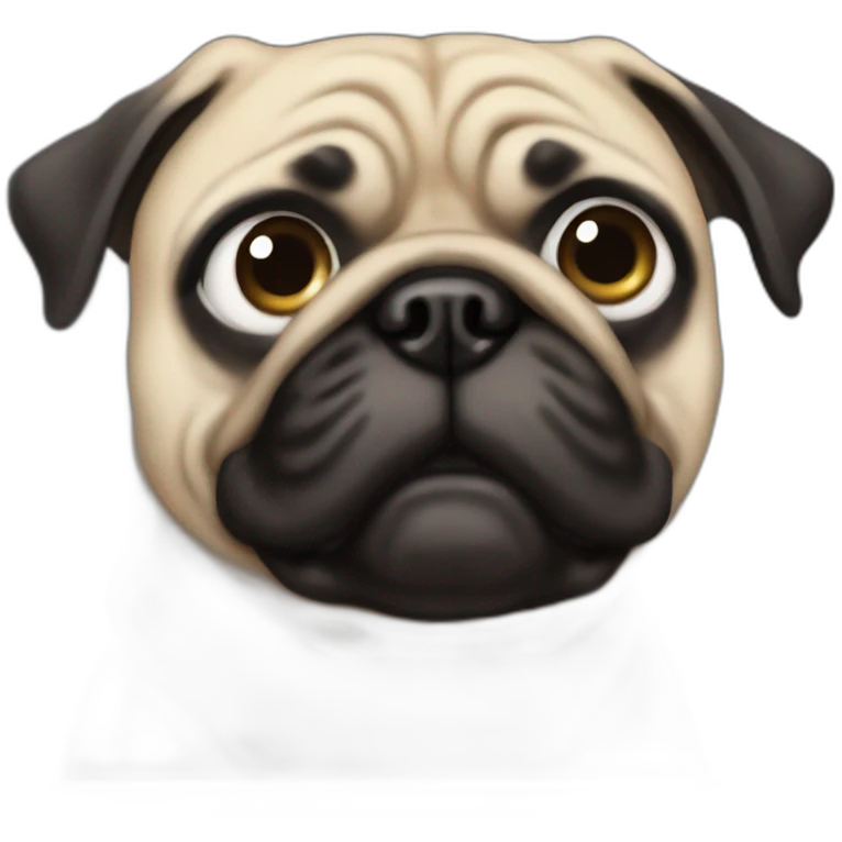 create an pug emoji emoji