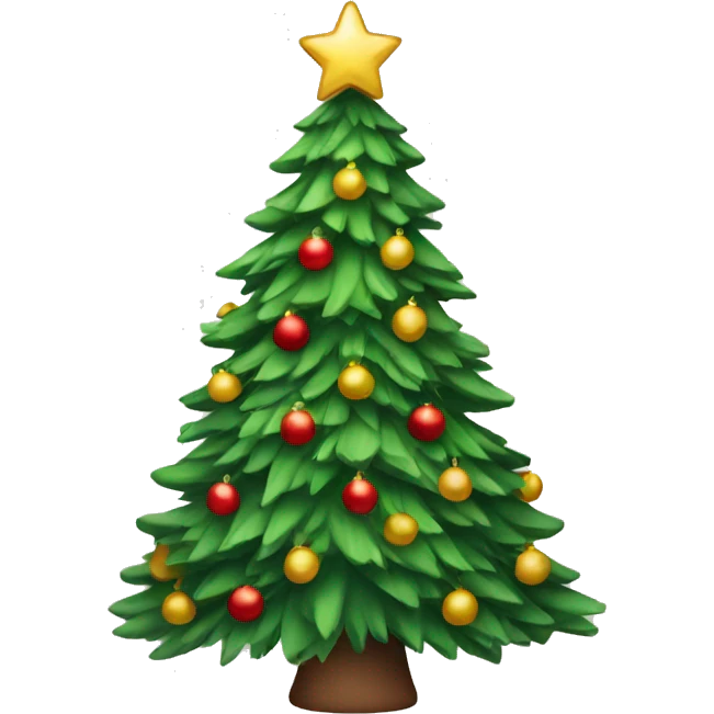 christmas tree emoji