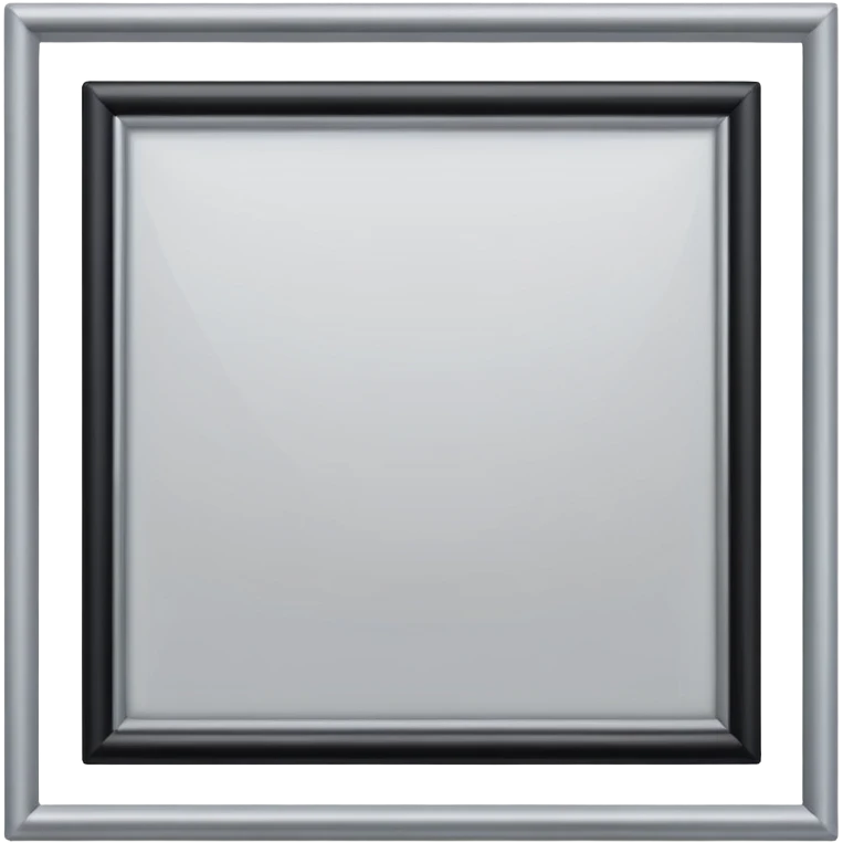 rectangulo de un distancia de metro cuadrado emoji