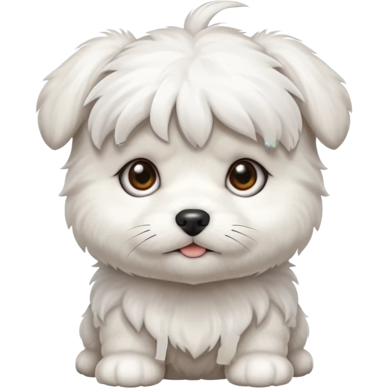 maltese puppy emoji