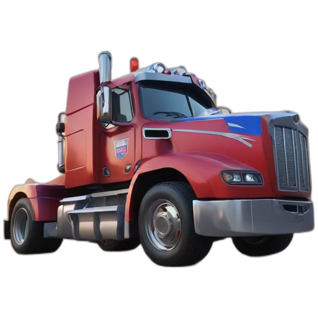 optimus prime with beer emoji