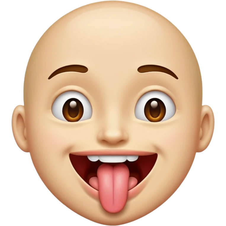 sticking out tongue emoji