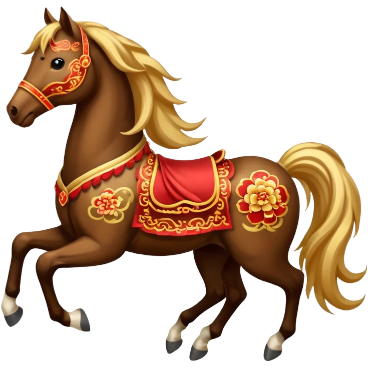 chinese new year horse emoji