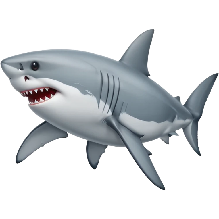 great white shark emoji