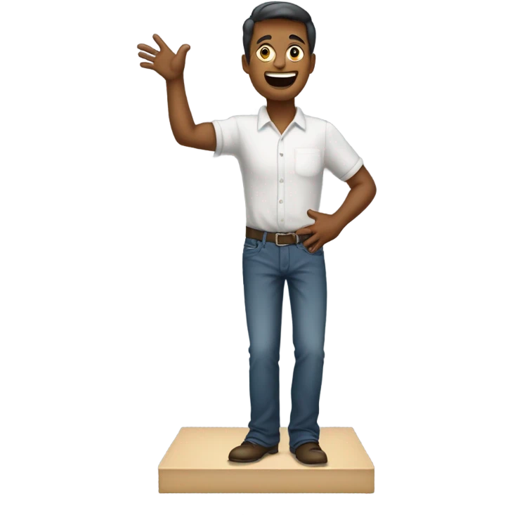 Standing on your soapbox  emoji