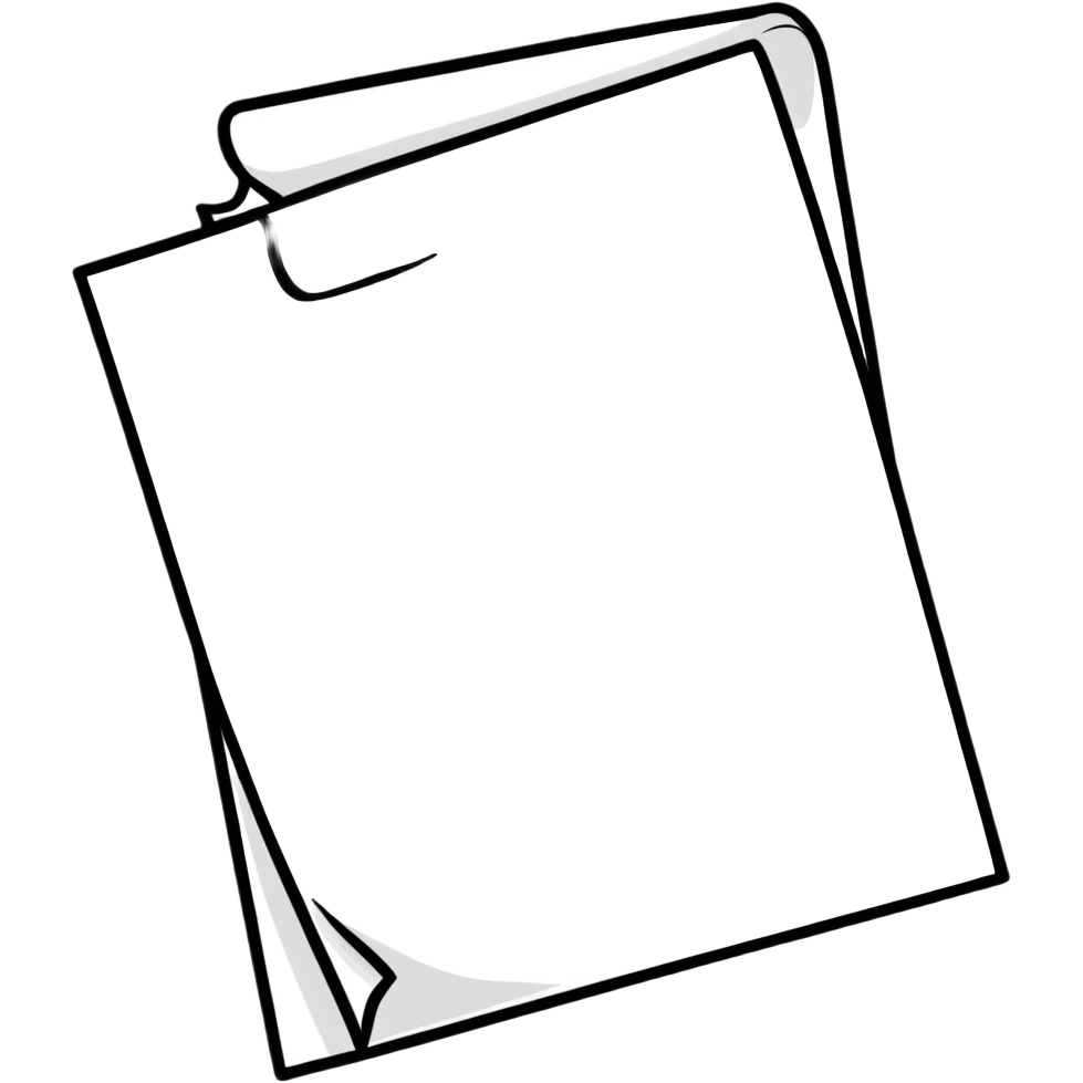 A piece of paper that says FINISH in writing emoji