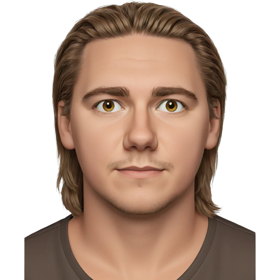 brown haired boy portrait emoji