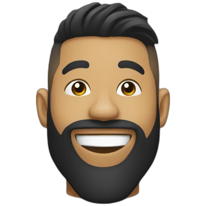 Gabigol celebrating emoji
