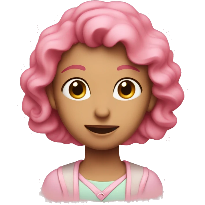 Corazón rosa pastel  emoji