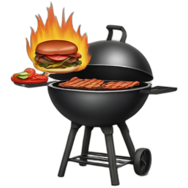 barbecue vegan emoji