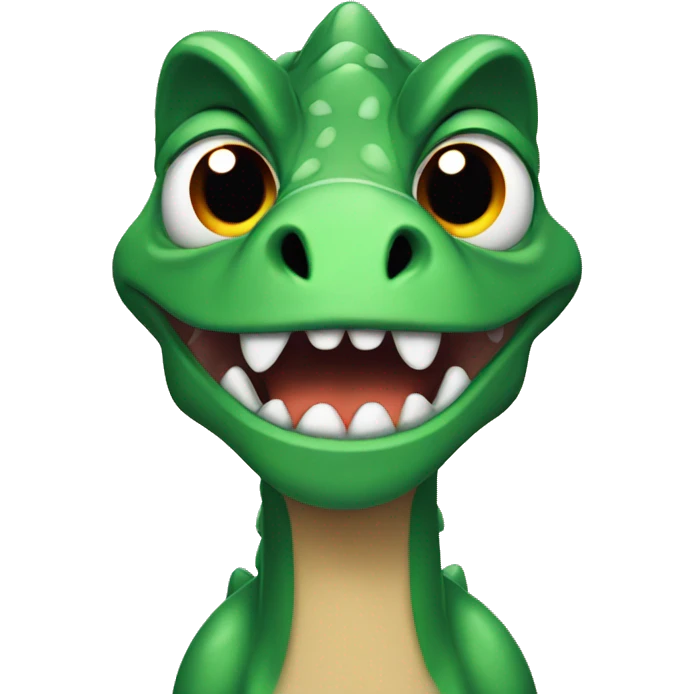 Angry dinosaur  emoji