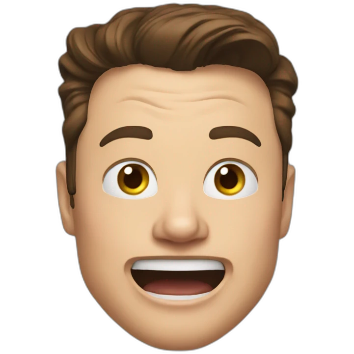 Elon musk going crazy emoji