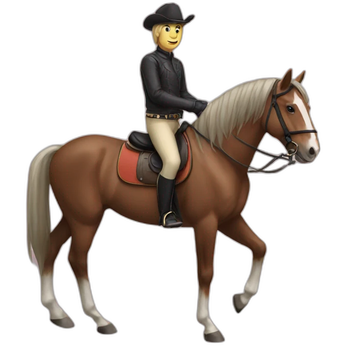 horse on a horse emoji