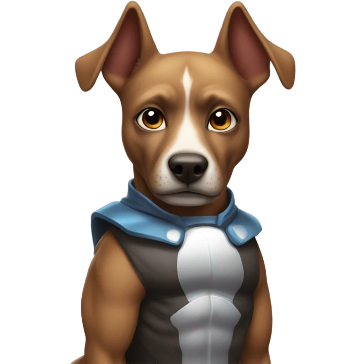Dog man emoji
