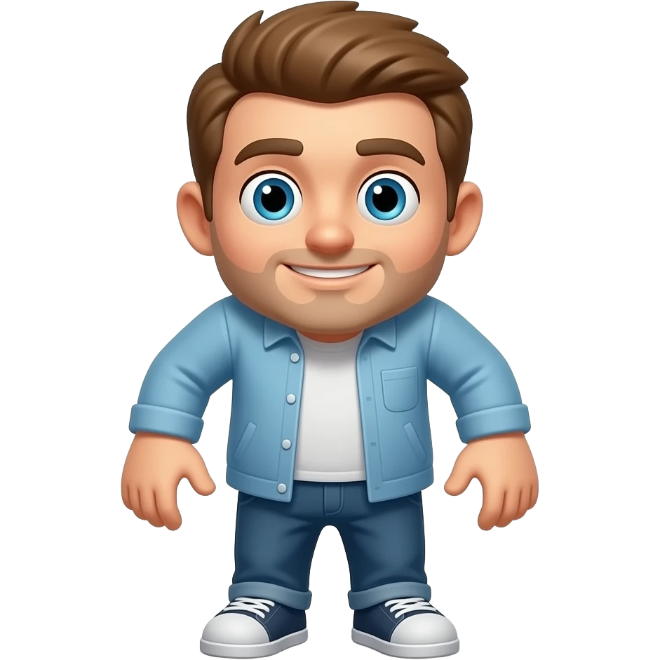 GEOMETRY DASH character stand up saying goodbye to the screen emoji