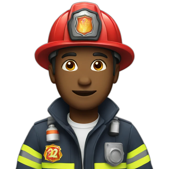 Fireman emoji