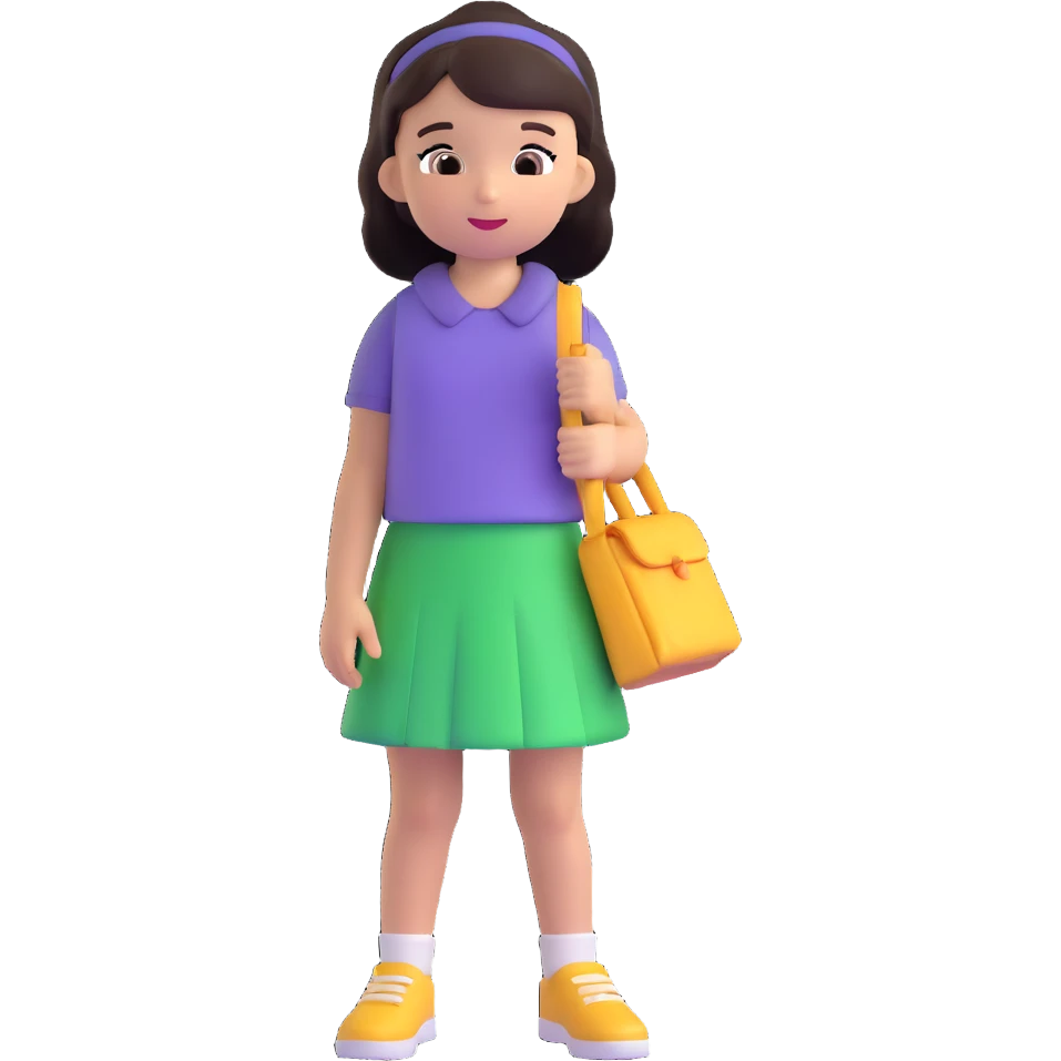 young girl emoji