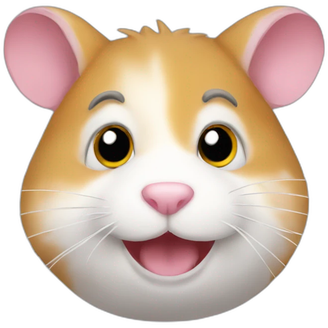 Chat sur hamster emoji