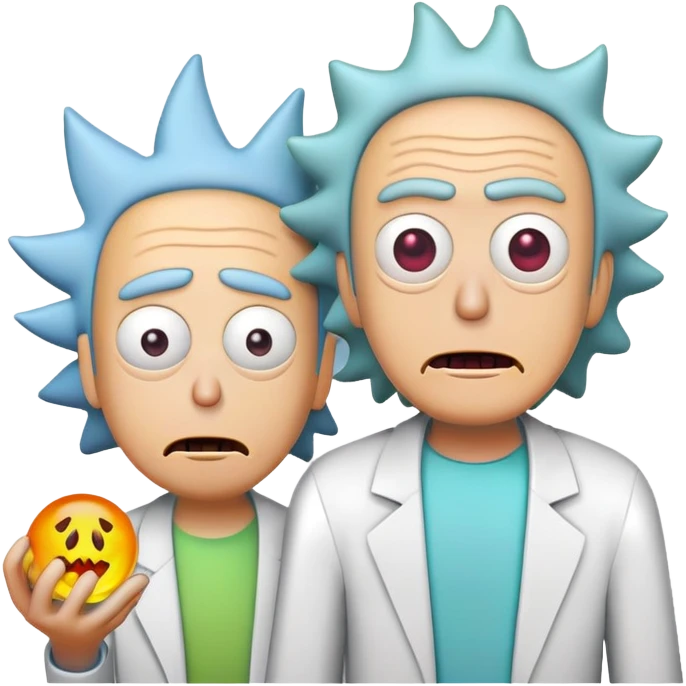rick and morty emoji