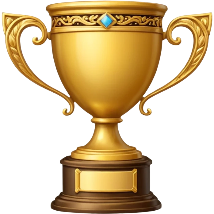 trophy olden times emoji