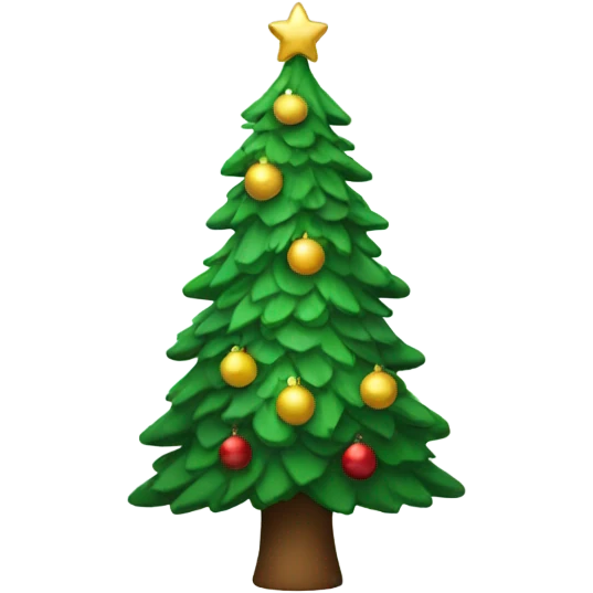 Christmas tree emoji
