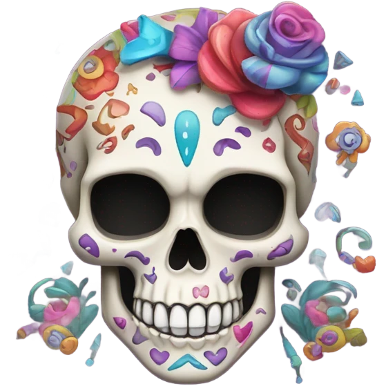 monster high skull emoji
