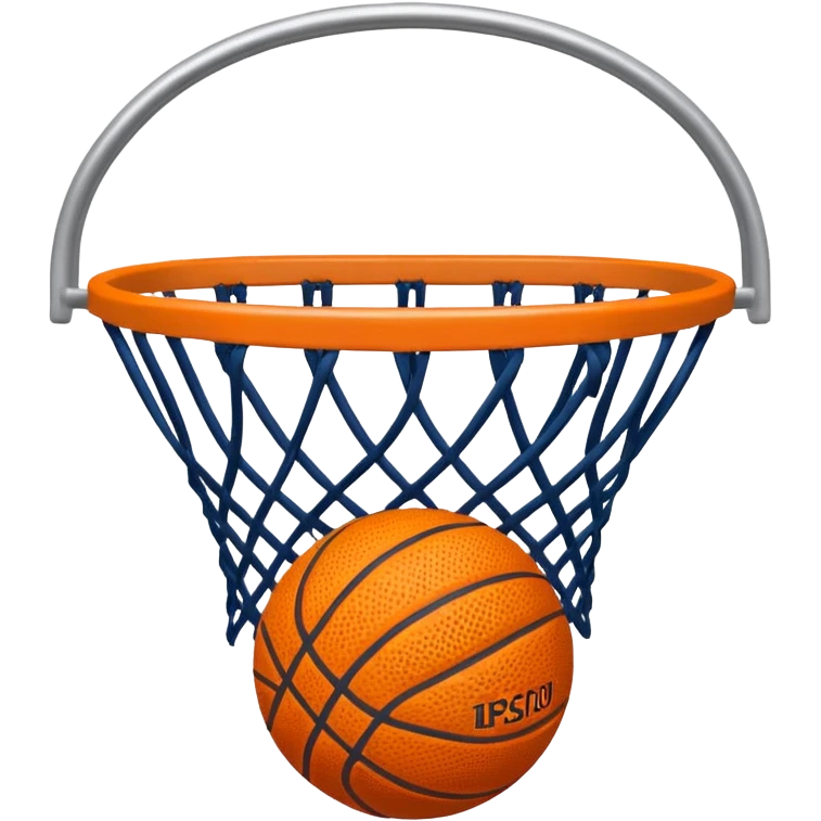 basketball basket emoji
