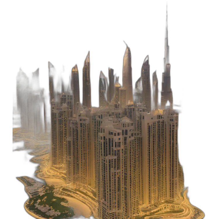 Dubai skyline emoji