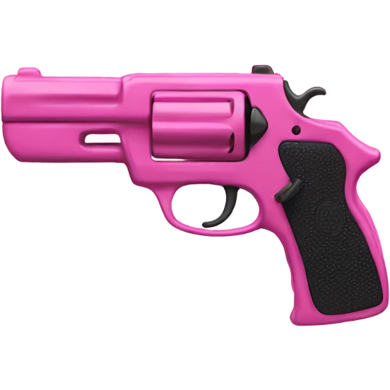 pink gun emoji