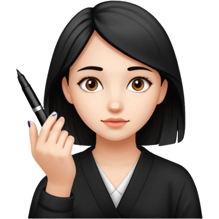 Calligraphy Girl emoji