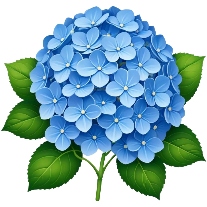 Hydrangea emoji