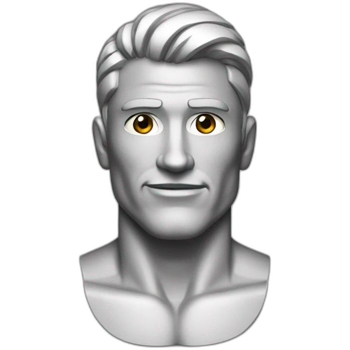 musclar men with halter emoji