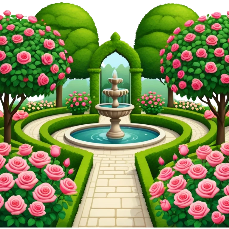 Fancy deluxe garden emoji