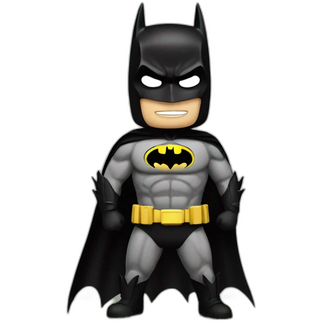 Batman qui tond la pelouse emoji