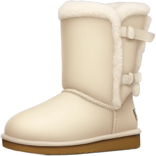cute creme ugg boots emoji